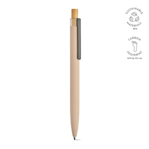 Stylo Tolkien en alu &amp; bambou, encre bleue 1km Dokumental® 16