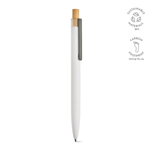 Stylo Tolkien en alu &amp; bambou, encre bleue 1km Dokumental® 5