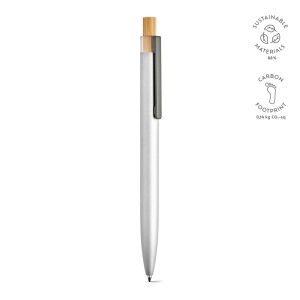 Stylo Tolkien en alu &amp; bambou, encre bleue 1km Dokumental® 6