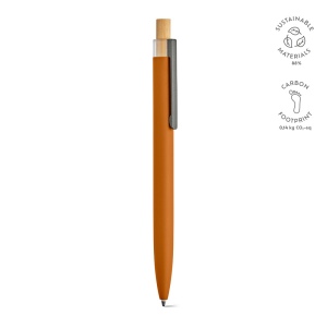 Stylo Tolkien en alu &amp; bambou, encre bleue 1km Dokumental® 17