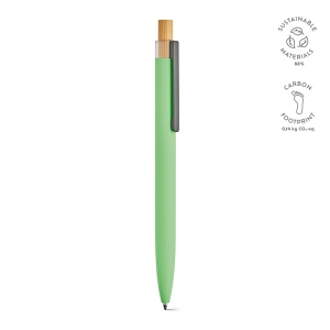Stylo Tolkien en alu &amp; bambou, encre bleue 1km Dokumental® 10