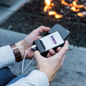 Batterie externe Ampx, rABS,  6000mAh, 18W, multicharge 7