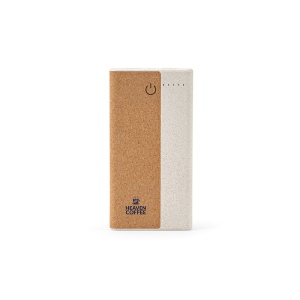 Batterie externe Archimedes en liège/paille, 15W, 10000mAh 4