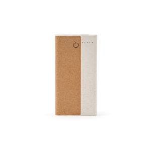 Batterie externe Archimedes en liège/paille, 15W, 10000mAh 5