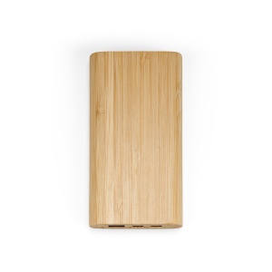 Batterie externe Pythagoras bambou, 15W, 10000mAh 5