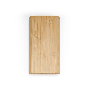Batterie externe Pythagoras bambou, 15W, 10000mAh 6