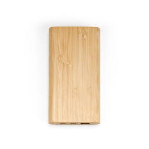 Batterie externe Pythagoras bambou, 15W, 10000mAh 11