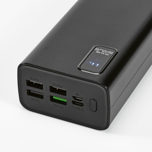 Batterie externe Hertz, rABS,  30000mAh, LED, 22.5W, charge PC 8