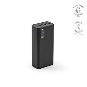 Batterie externe Hertz, rABS,  30000mAh, LED, 22.5W, charge PC 2