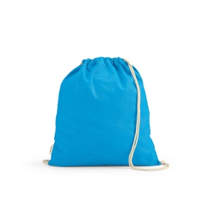 Sac à cordon Lhotse rCOTON 140 g/m². Cordon en coton recyclé 30
