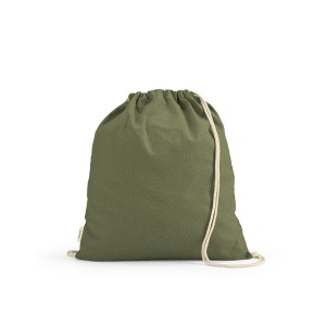 Sac à cordon Lhotse rCOTON 140 g/m². Cordon en coton recyclé 34