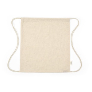 Sac à cordon Lhotse rCOTON 140 g/m². Cordon en coton recyclé 53