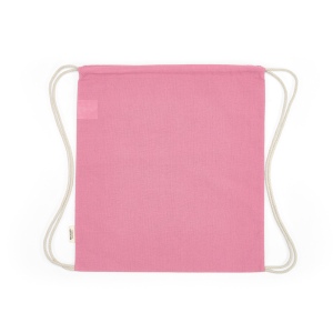 Sac à cordon Lhotse rCOTON 140 g/m². Cordon en coton recyclé 55