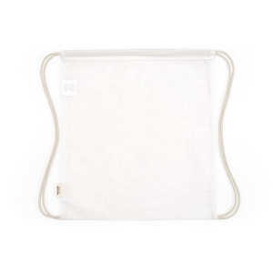 Sac à cordon Lhotse rCOTON 140 g/m². Cordon en coton recyclé 58