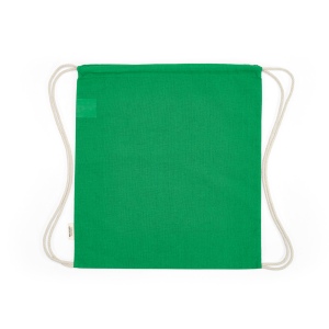 Sac à cordon Lhotse rCOTON 140 g/m². Cordon en coton recyclé 60