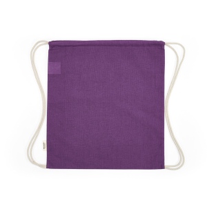 Sac à cordon Lhotse rCOTON 140 g/m². Cordon en coton recyclé 67