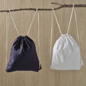 Sac à cordon Lhotse rCOTON 140 g/m². Cordon en coton recyclé 71