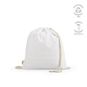 Sac à cordon Lhotse rCOTON 140 g/m². Cordon en coton recyclé 6