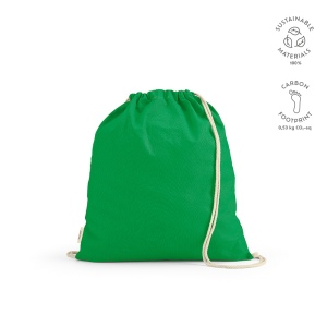 Sac à cordon Lhotse rCOTON 140 g/m². Cordon en coton recyclé 8