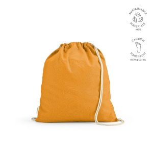Sac à cordon Lhotse rCOTON 140 g/m². Cordon en coton recyclé 7
