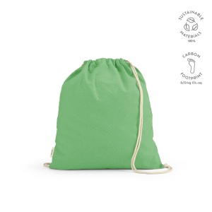 Sac à cordon Lhotse rCOTON 140 g/m². Cordon en coton recyclé 11