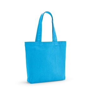 Sac shopping Blanc rCOTON 220 g/m². Anses 65 cm, soufflet 22
