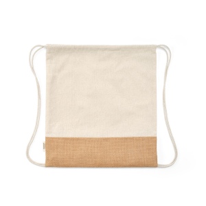 Sac à cordon Denali rCOTON 180 g/m² et jute 275 g/m² 7