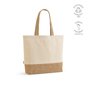 Sac shopping Mauna Kea rCOTON 220 g/m² et jute 275 g/m² 2