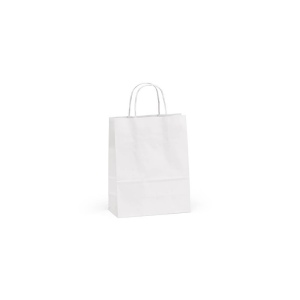 Sac kraft Etna S blanc 90g/m². Fabriqué au Portugal