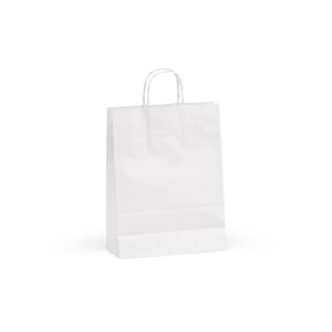 Sac kraft Etna M blanc  90g/m². Fabriqué au Portugal 3