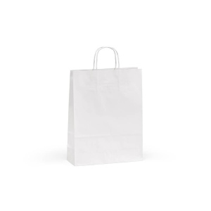 Sac kraft Etna M blanc  90g/m². Fabriqué au Portugal 2