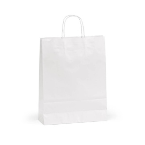 Sac kraft blanc Etna L. 100g/m². Fabriqué au Portugal 3