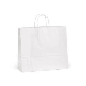Sac kraft blanc Etna XL  100g/m². Fabriqué au Portugal 2