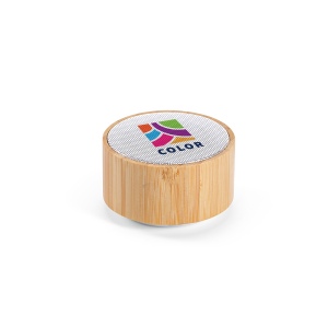 Enceinte Einstein en bambou et rABS,400mAh Autonomie jusqu’à 3h,3W 4