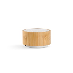 Enceinte Einstein en bambou et rABS,400mAh Autonomie jusqu’à 3h,3W 6