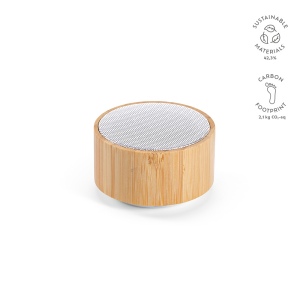 Enceinte Einstein en bambou et rABS,400mAh Autonomie jusqu’à 3h,3W 2
