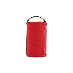 Trousse de toilette Riga 5,7L rPET, forme cylindre, poignée 17