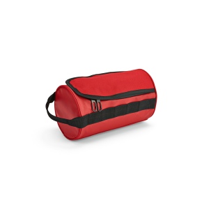 Trousse de toilette Riga 5,7L rPET, forme cylindre, poignée 8