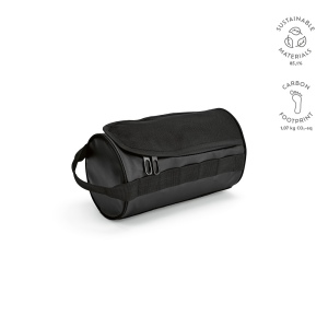 Trousse de toilette Riga 5,7L rPET, forme cylindre, poignée 2