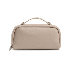 Trousse de toilette Macao 3,5L en rCuir, fermeture éclair,poignée 14