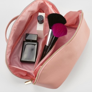 Trousse de toilette Macao 3,5L en rCuir, fermeture éclair,poignée 15