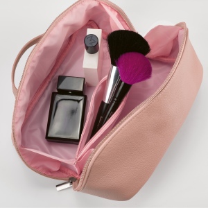 Trousse de toilette Macao 3,5L en rCuir, fermeture éclair,poignée 24
