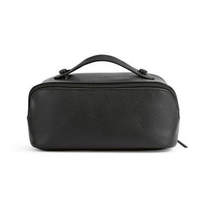 Trousse de toilette Macao 3,5L en rCuir, fermeture éclair,poignée 10