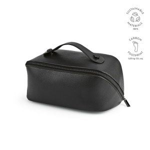 Trousse de toilette Macao 3,5L en rCuir, fermeture éclair,poignée 3
