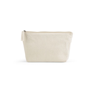 Trousse Cairo M. 2,1L en coton recyclé 320g, fermeture Zip 3