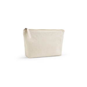 Trousse Cairo M. 2,1L en coton recyclé 320g, fermeture Zip 5