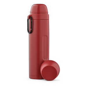Thermos Flinders inox 1080&amp;#8239;ml. 2 gobelets et mousqueton 25