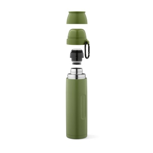 Thermos Flinders inox 1080&amp;#8239;ml. 2 gobelets et mousqueton 37