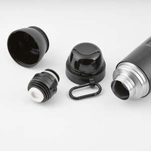 Thermos Flinders inox 1080&amp;#8239;ml. 2 gobelets et mousqueton 59