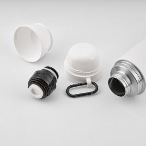 Thermos Flinders inox 1080&amp;#8239;ml. 2 gobelets et mousqueton 64